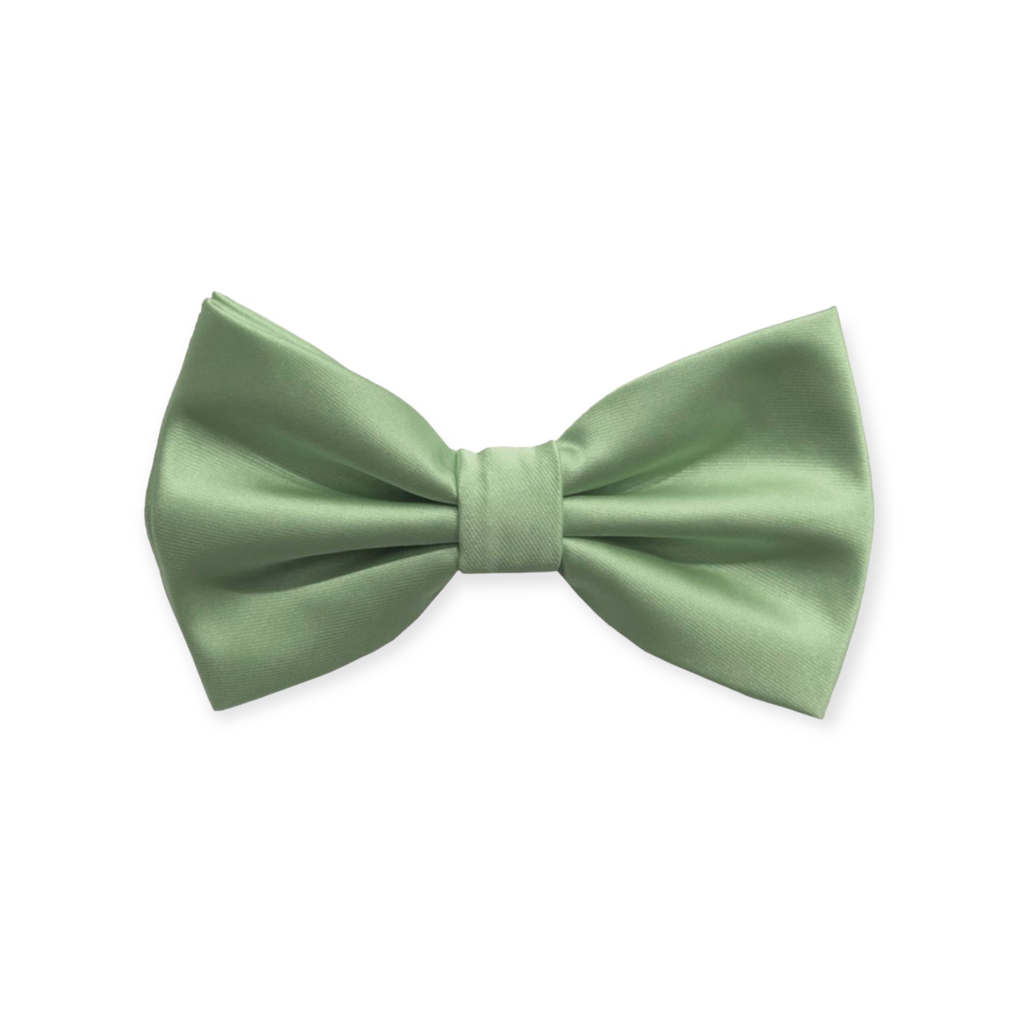 Solid Mint Bow Tie and Hanky